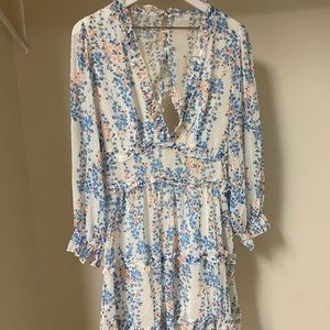 Floral Ruffle Dress
